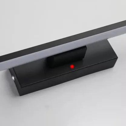 Linear Rotating Mini Vanity light with Silica Gel Shade Image - 12