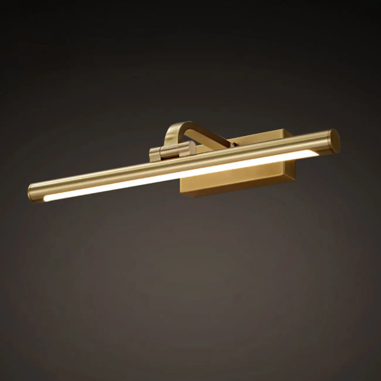 Gold Bathroom Linear Vanity Lights Fixture Over Mirror  Image - 4 | homeyfad