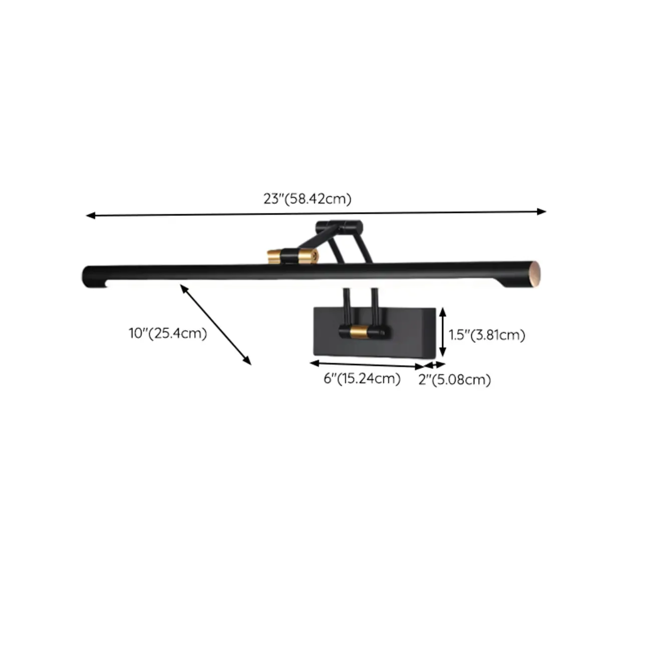 Minimalistic Linear LED Vanity Light Bar for Bathroom Decor Image - 14