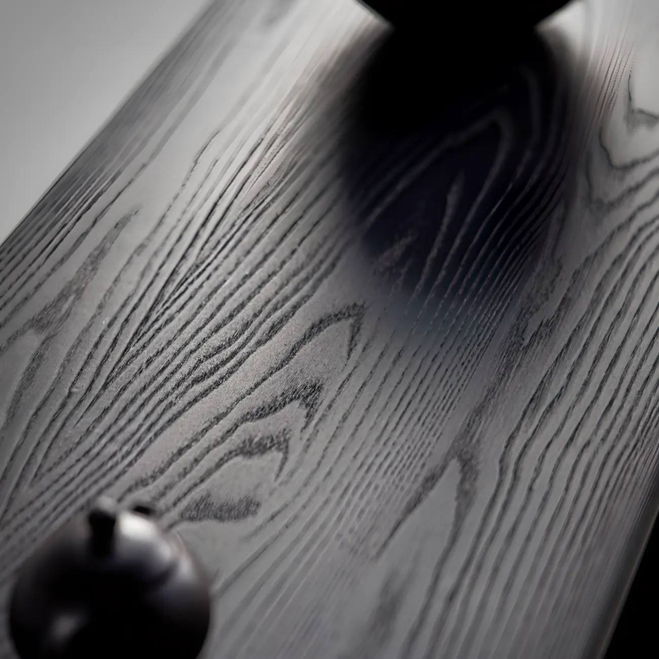 Modern Rectangle Black Ash Console Table Image - 8 | homeyfad