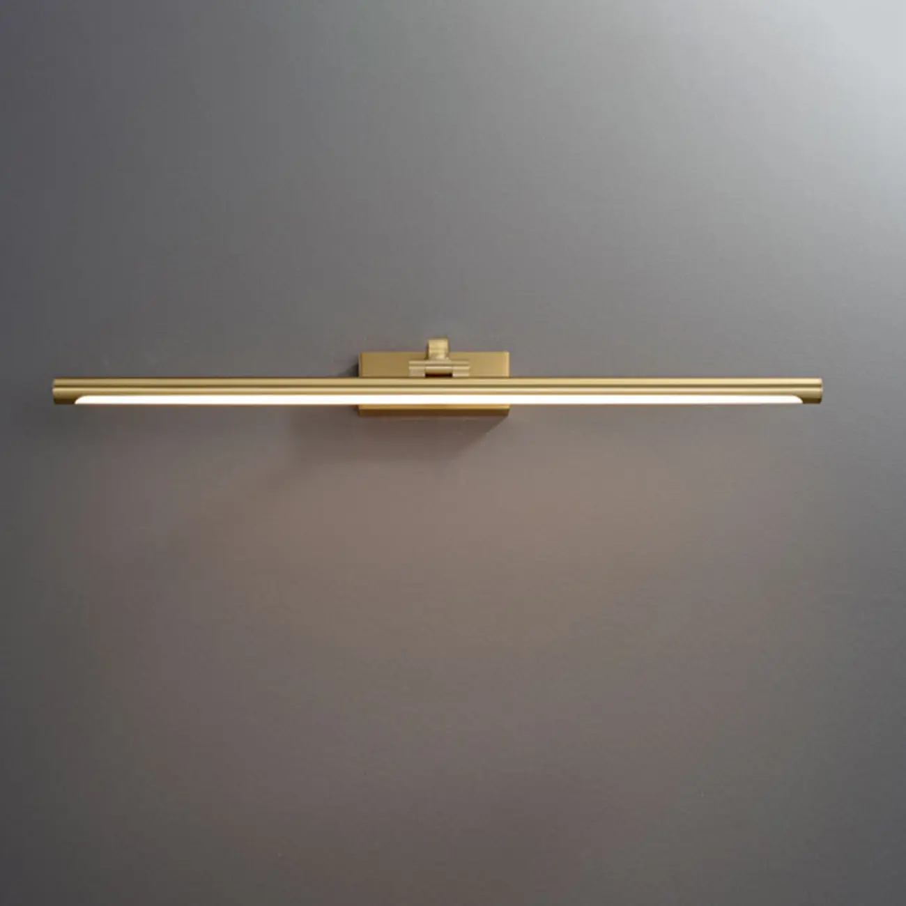 Gold Bathroom Linear Vanity Lights Fixture Over Mirror  Image - 8 | homeyfad