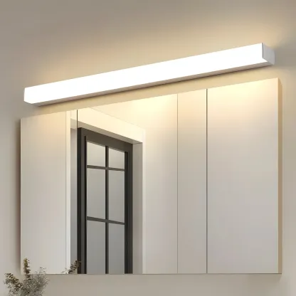 Minimalistic Geometric LED Vanity Wall Lights for Bathroom   Image - 2