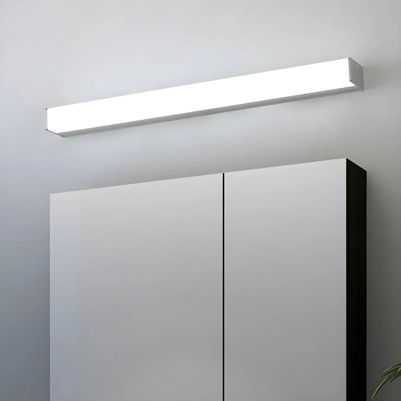 Minimalistic Geometric LED Vanity Wall Lights for Bathroom   Image - 3 | homeyfad