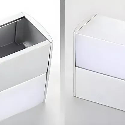 Minimalistic Geometric LED Vanity Wall Lights for Bathroom   Image - 6