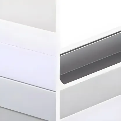 Minimalistic Geometric LED Vanity Wall Lights for Bathroom   Image - 7