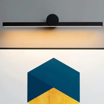 Minimalist Linear  Bathroom Vanity Light with Integrated LED Image - 8