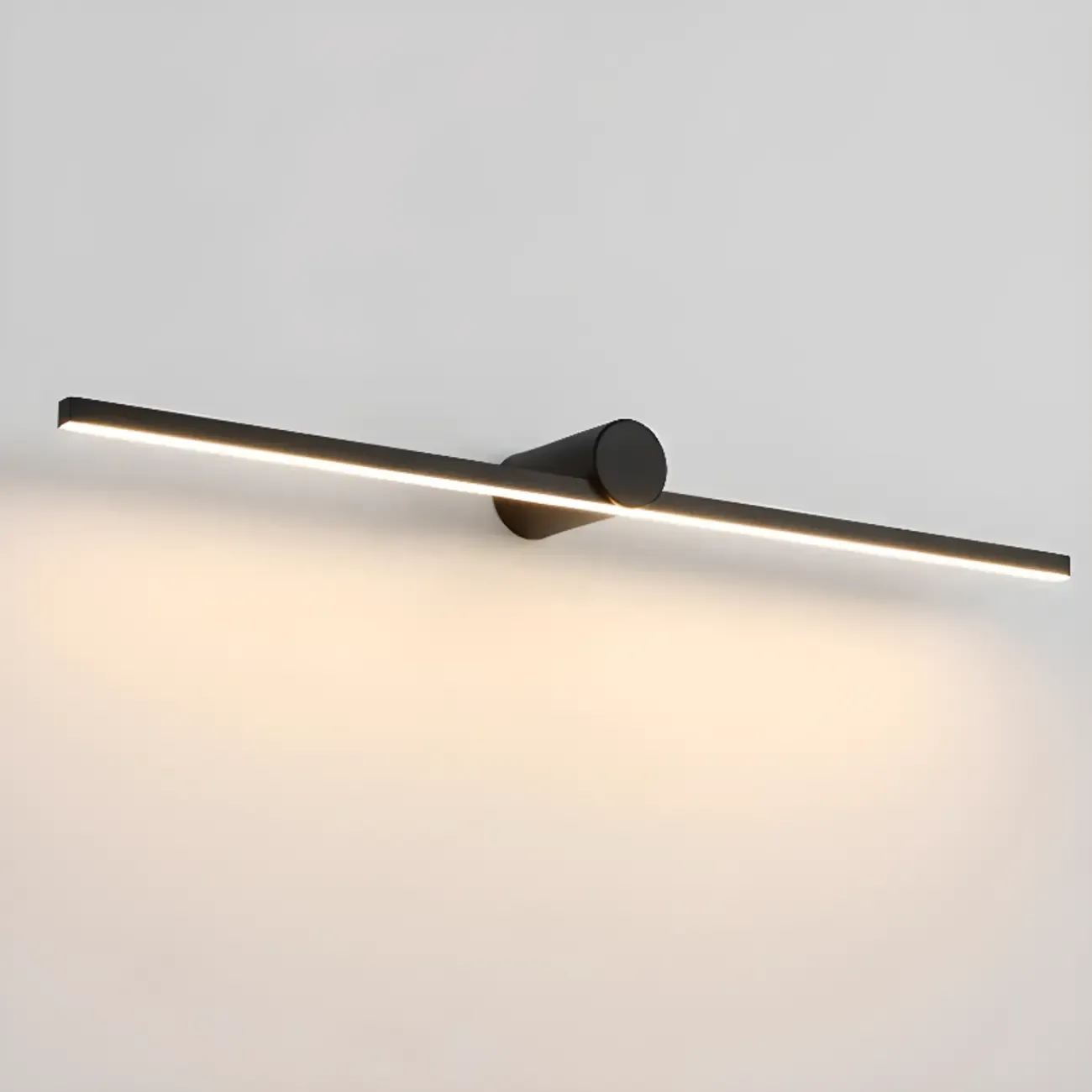 Minimalist Linear Bathroom Vanity Light with Integrated LED Image - 10