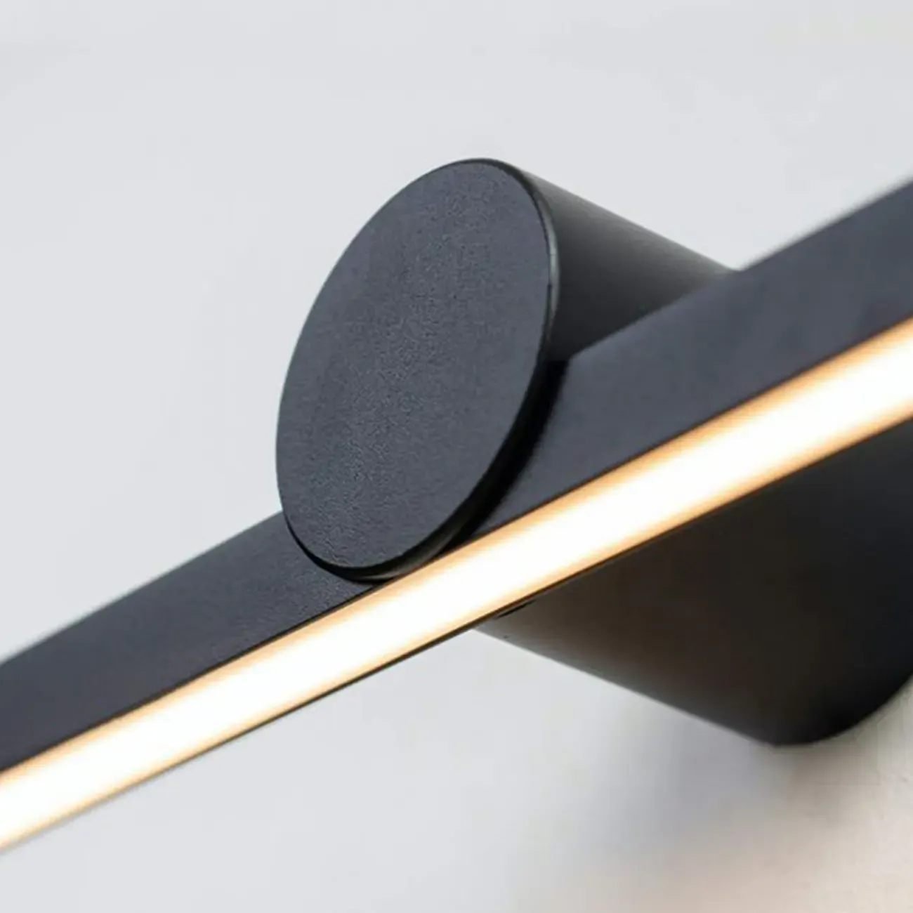 Minimalist Linear Bathroom Vanity Light with Integrated LED Image - 12