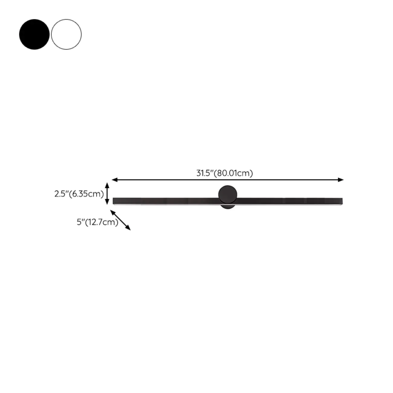 Minimalist Linear  Bathroom Vanity Light with Integrated LED Image - 16 | homeyfad