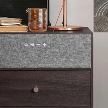 Modern Coloer Block Bedside Table with 2 Drawers  Image - 11