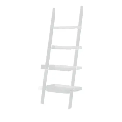 Modern H Ladder Open Bookshelf with 4 Shelves  Image - 10