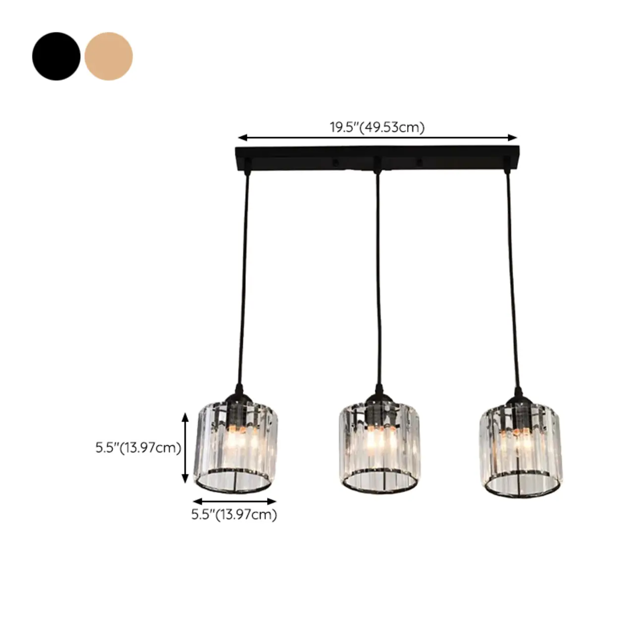 Modern Geometric Metal Pendant Light for Dining Room Image - 20 | homeyfad