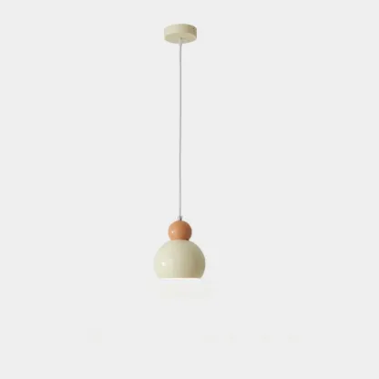 Modern White Glass 3 Light Pendant Light with Beaded Detail for Living Room Image - 7