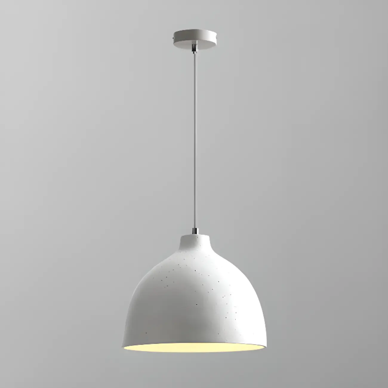 Nordic Metal LED Dome Pendant Lamp for Living Room Image - 7 | homeyfad