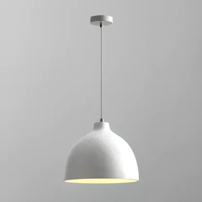 Nordic Metal LED Dome Pendant Lamp for Living Room Image - 7