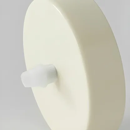 Modern White Glass 3 Light Pendant Light with Beaded Detail for Living Room Image - 11
