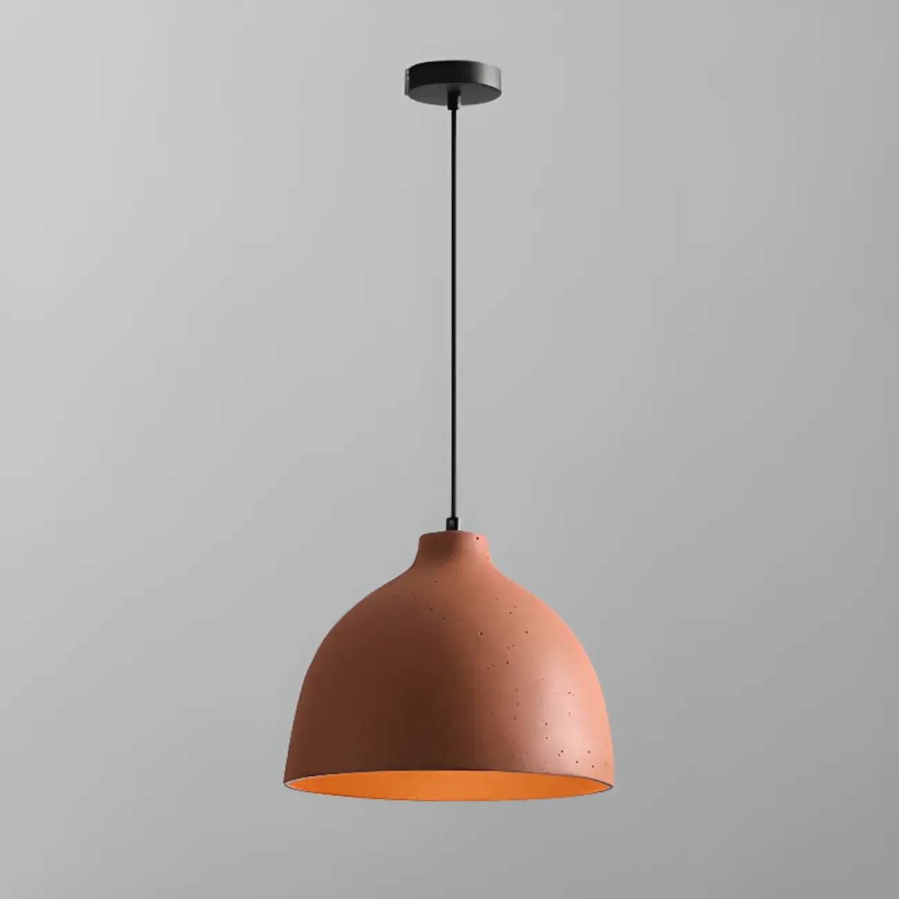 Nordic Metal LED Dome Pendant Lamp for Living Room Image - 11