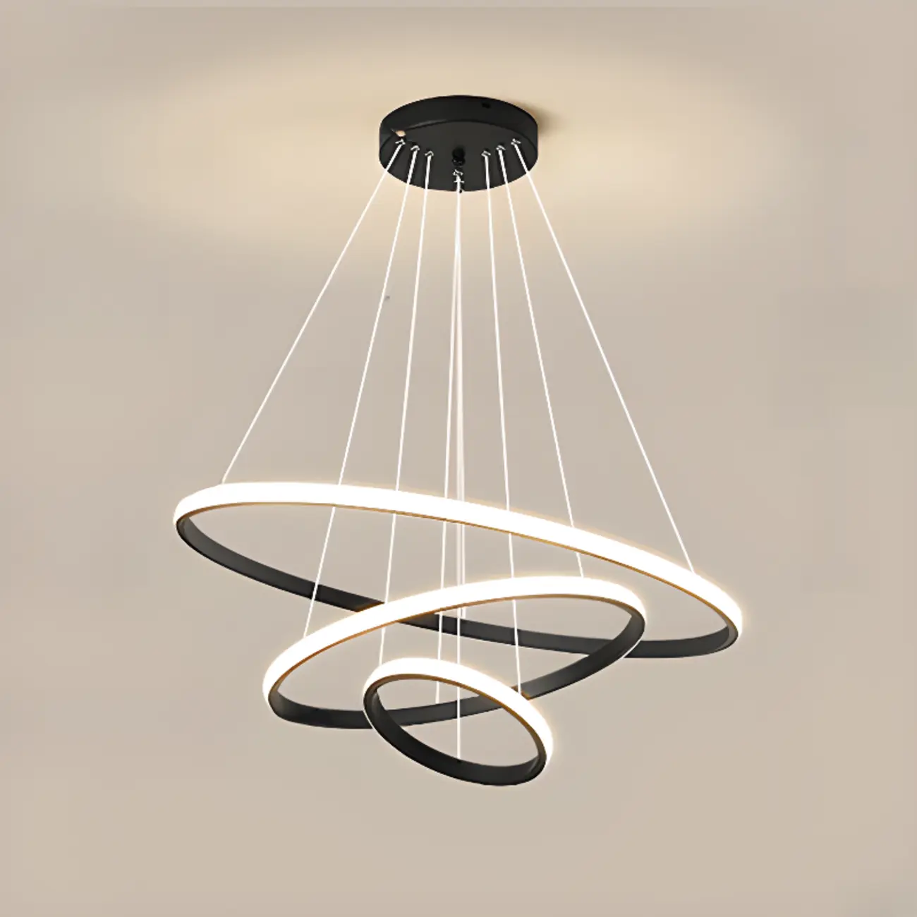 Modern LED Spiral Style Chandelier with Adaptive Length  Image - 10 | homeyfad