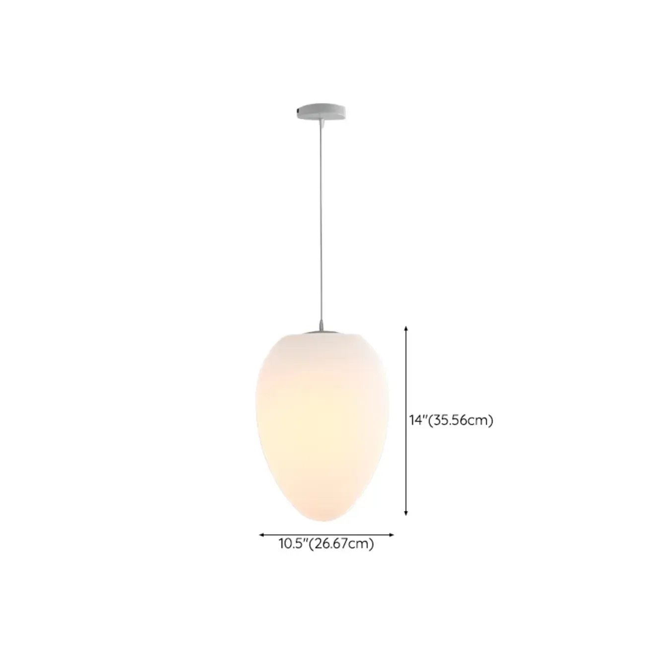 Designer Cream Resin Pebble Pendant Lamp for Dining Room. Image - 17