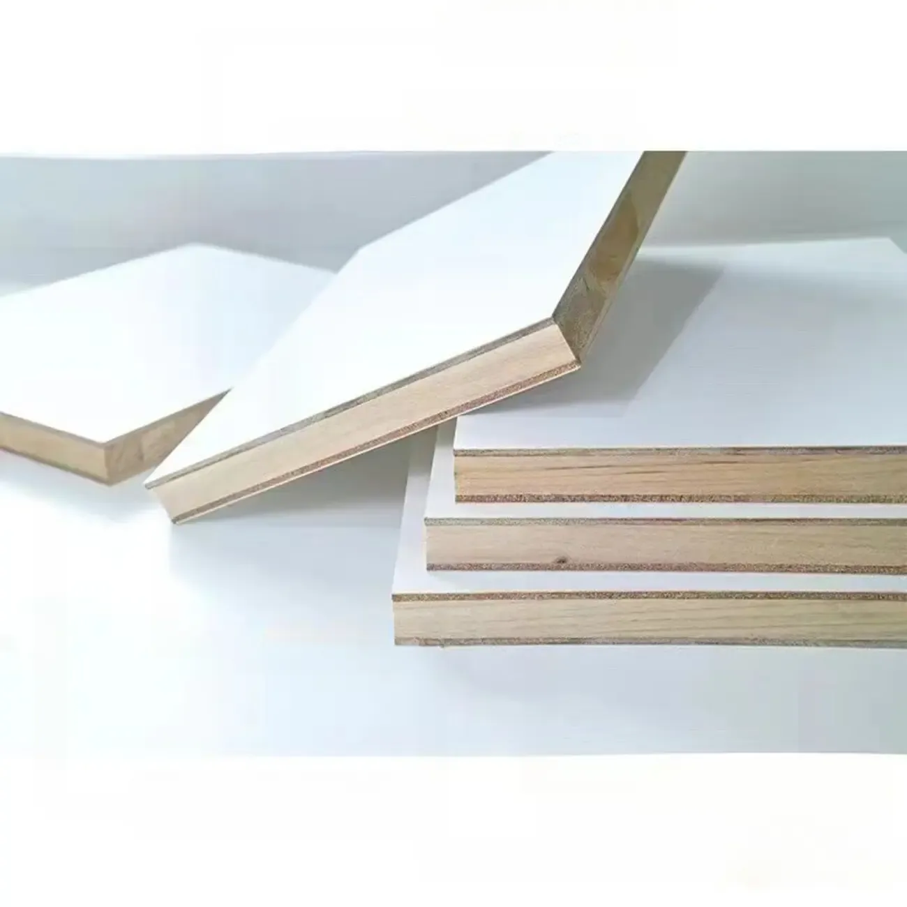 Wooden Fan-Shaped Shelves Standing Corner Shelf Image - 11