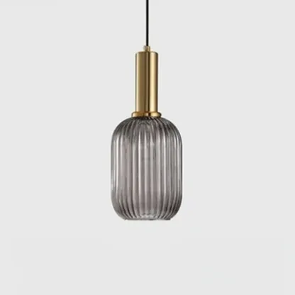 Modern Stained Glass Pendant Light with 3 Sizes for Dining Room Image - 8