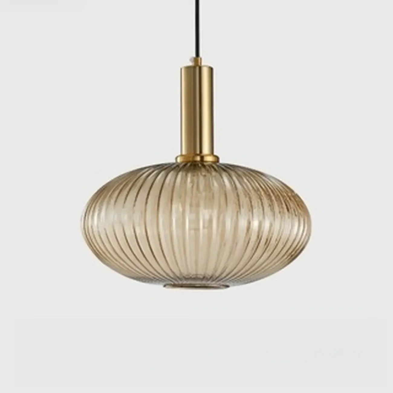 Modern Stained Glass Pendant Light with 3 Sizes for Dining Room Image - 12