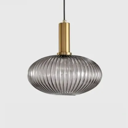 Modern Stained Glass Pendant Light with 3 Sizes for Dining Room Image - 13