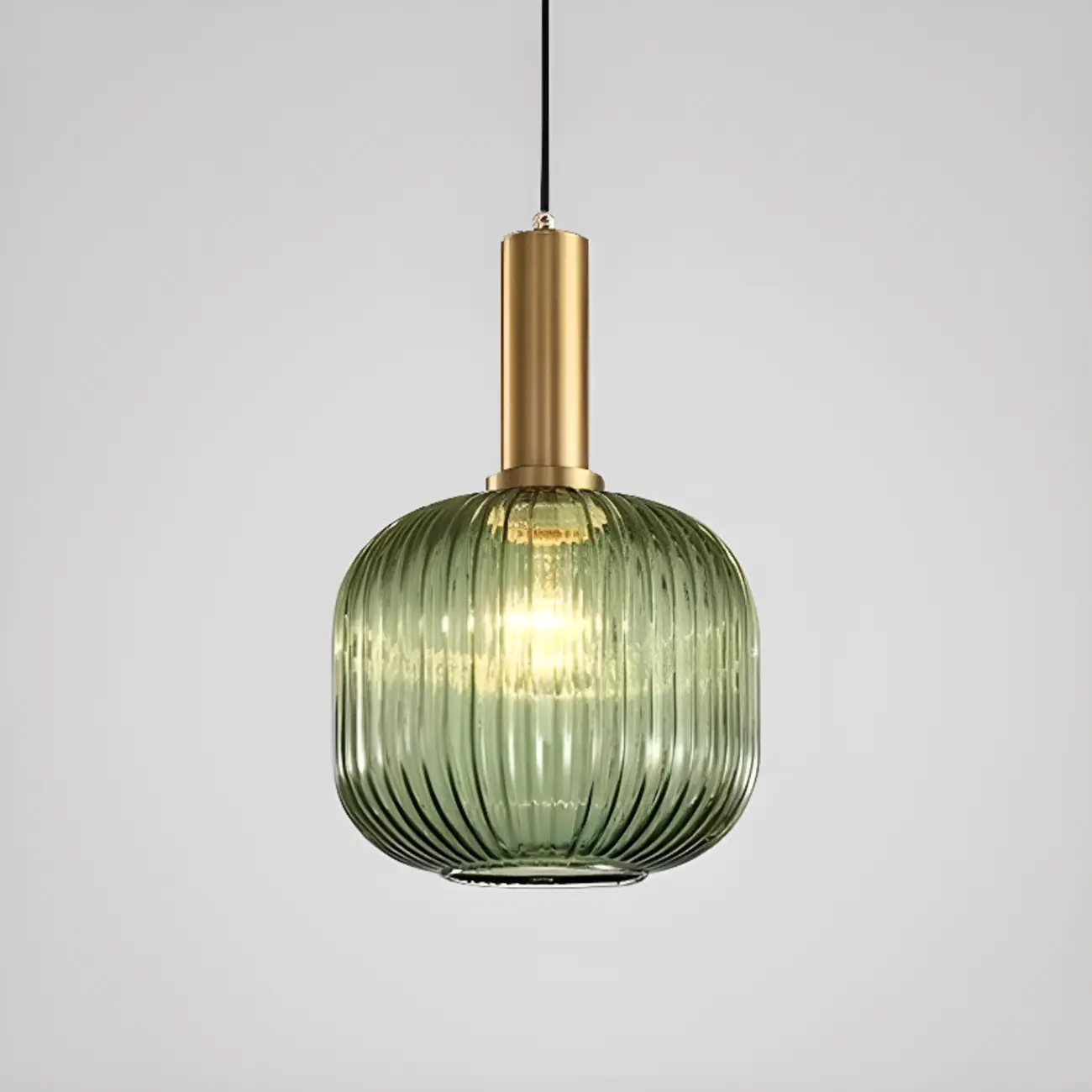 Modern Stained Glass Pendant Light with 3 Sizes for Dining Room Image - 14 | homeyfad