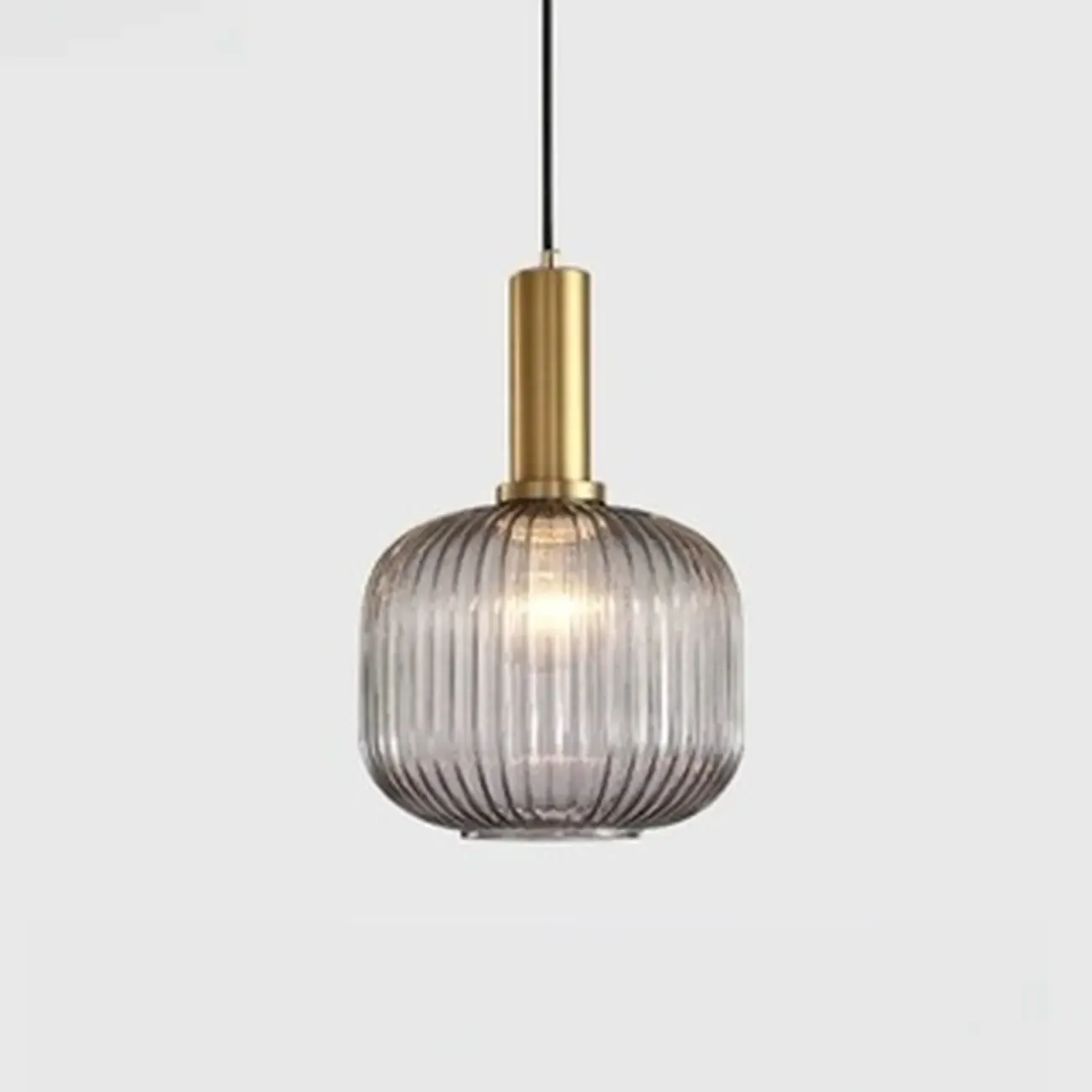 Modern Stained Glass Pendant Light with 3 Sizes for Dining Room Image - 16