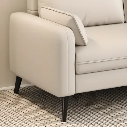 70" Minimalist Modern Loveseat Sofa Small Sleeper Sofa for Living Room Image - 14