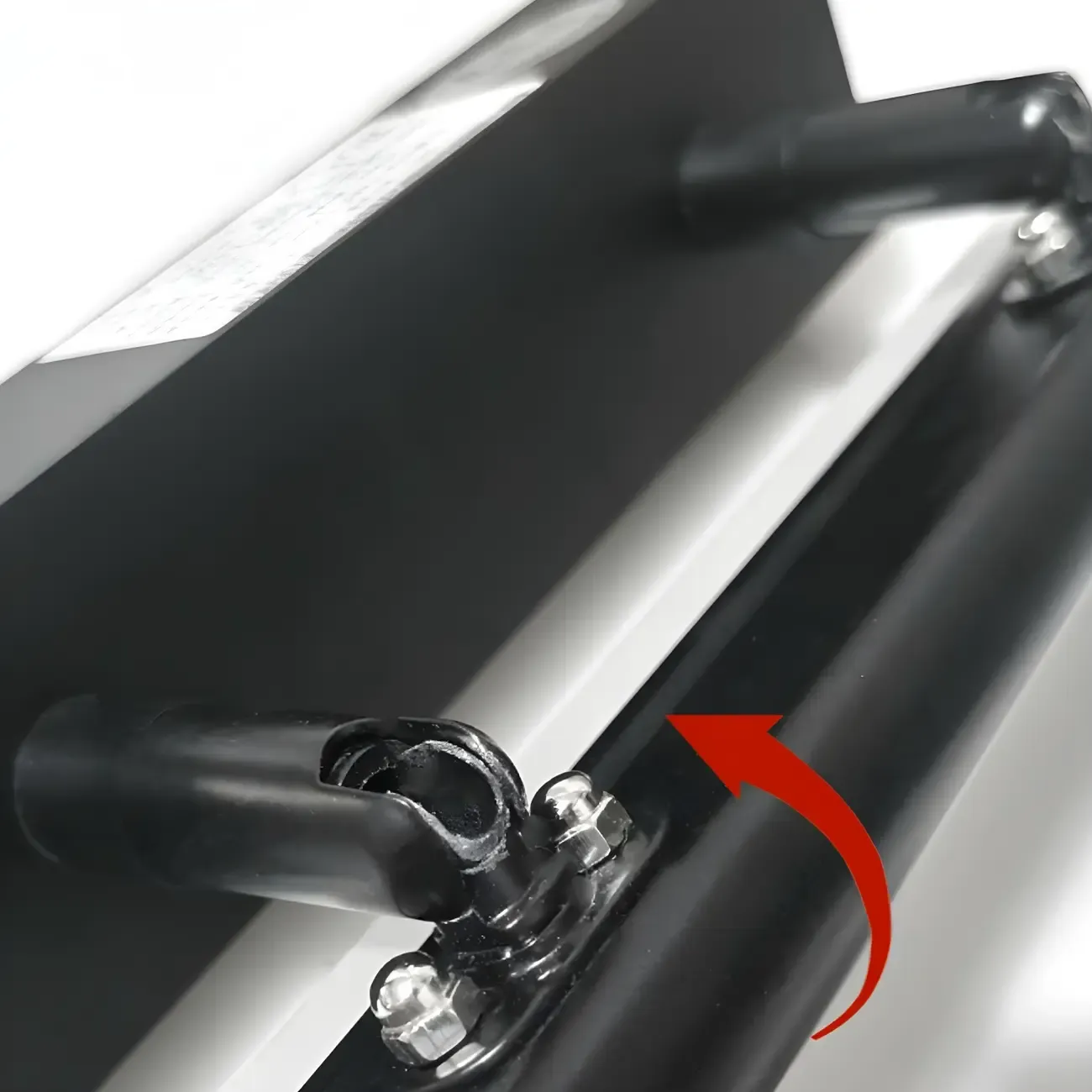 Modern Metal Black Linear LED Vanity Light for Bathroom Makeup Image - 8