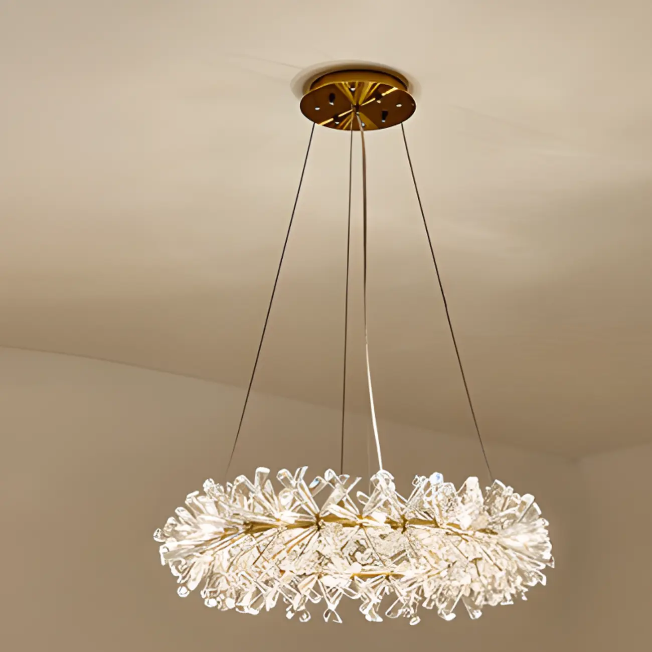  Luxury Crystal Chandeliers with Adjustable Hanging Length Length Image - 8 | homeyfad