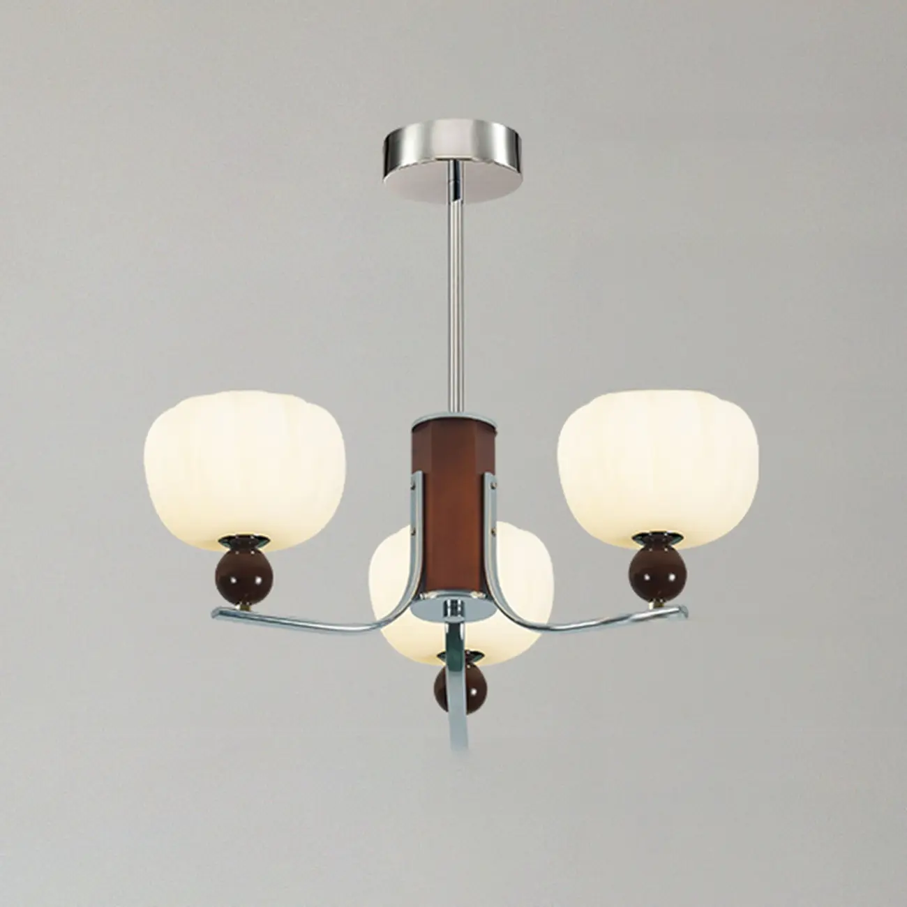 Modern Metal LED Chandelier for Living Room Decor  Image - 2 | homeyfad