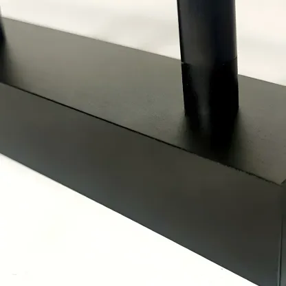 Modern Metal Black Linear LED Vanity Light for Bathroom Makeup Image - 10