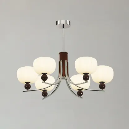 Modern Metal LED Chandelier for Living Room Decor  Image - 3