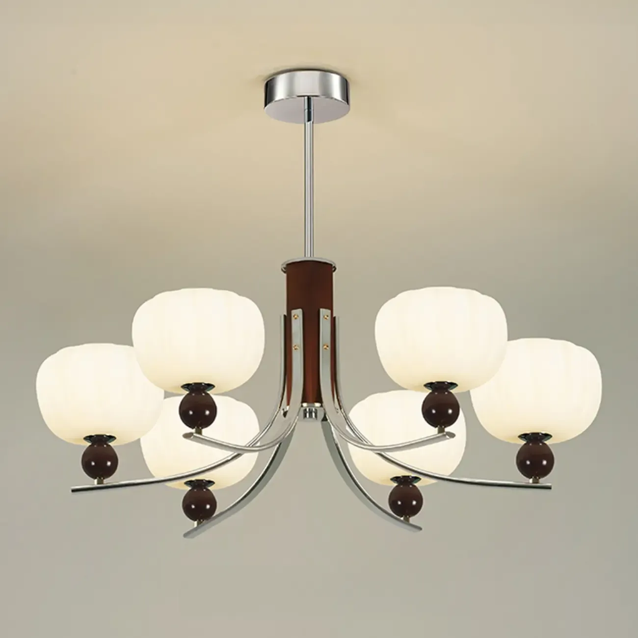 Modern Metal LED Chandelier for Living Room Decor  Image - 9