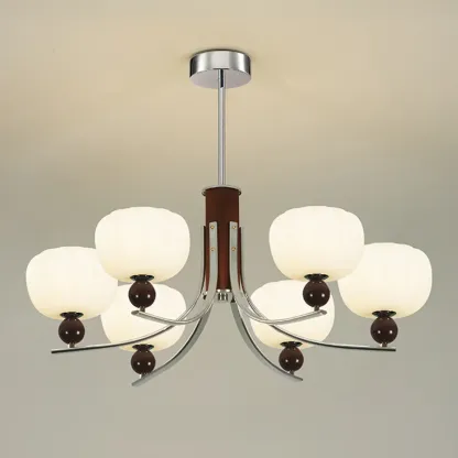 Modern Metal LED Chandelier for Living Room Decor  Image - 9