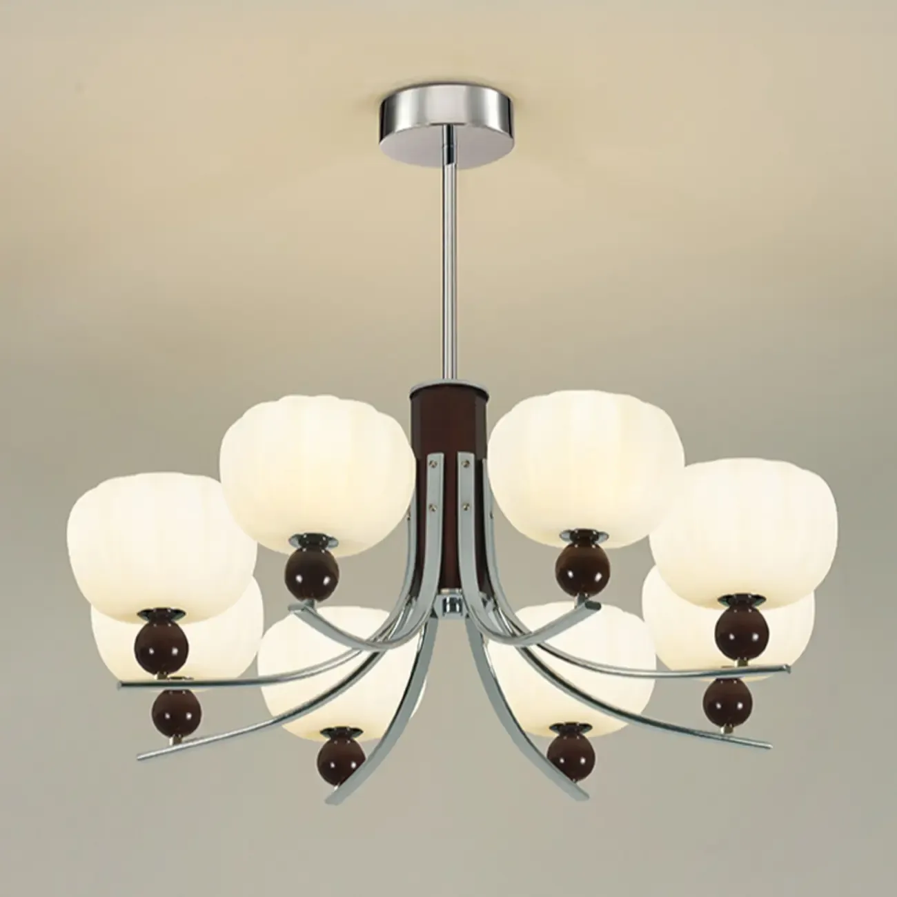 Modern Metal LED Chandelier for Living Room Decor  Image - 10