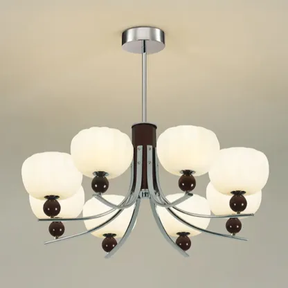 Modern Metal LED Chandelier for Living Room Decor  Image - 10