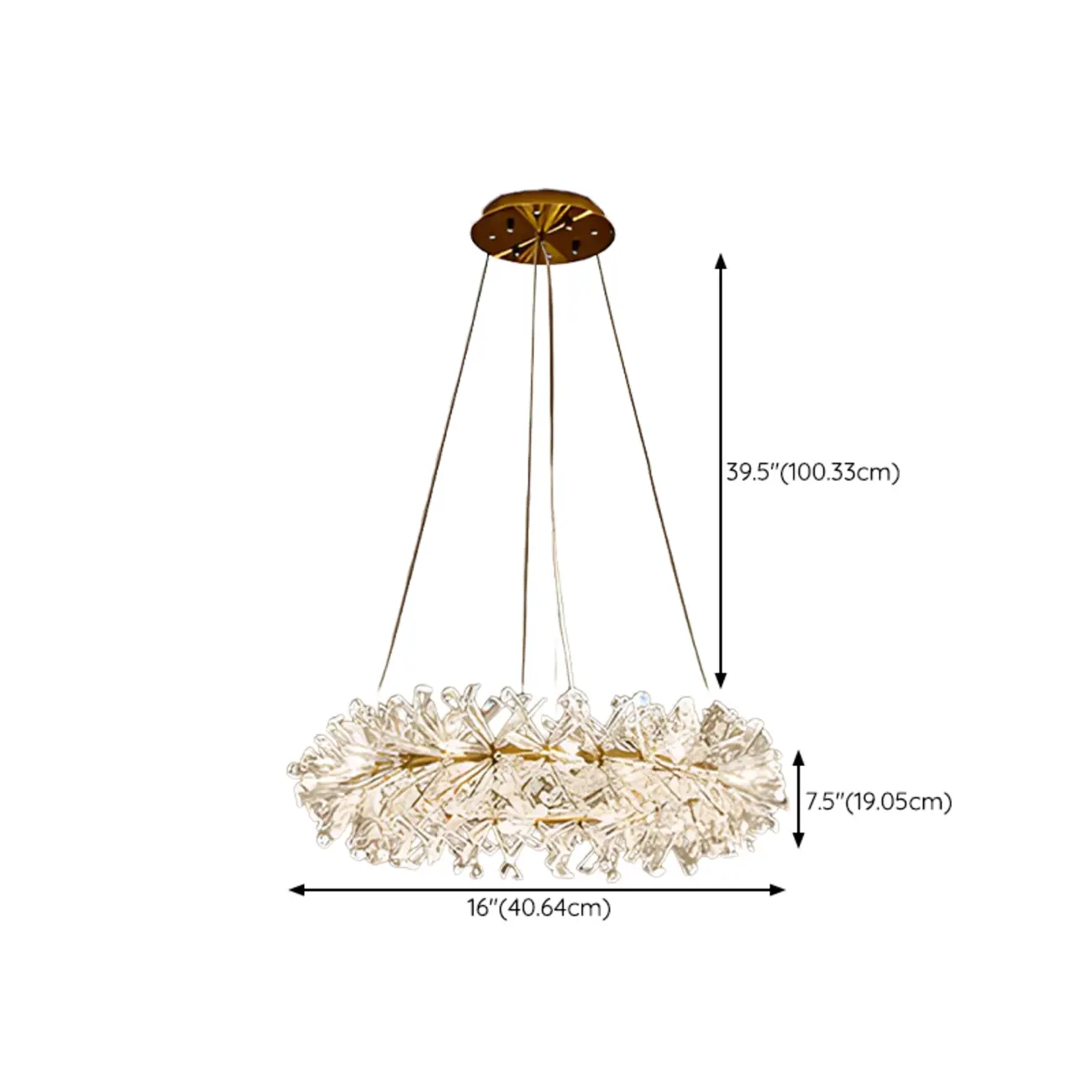  Luxury Crystal Chandeliers with Adjustable Hanging Length Length #size | homeyfad
