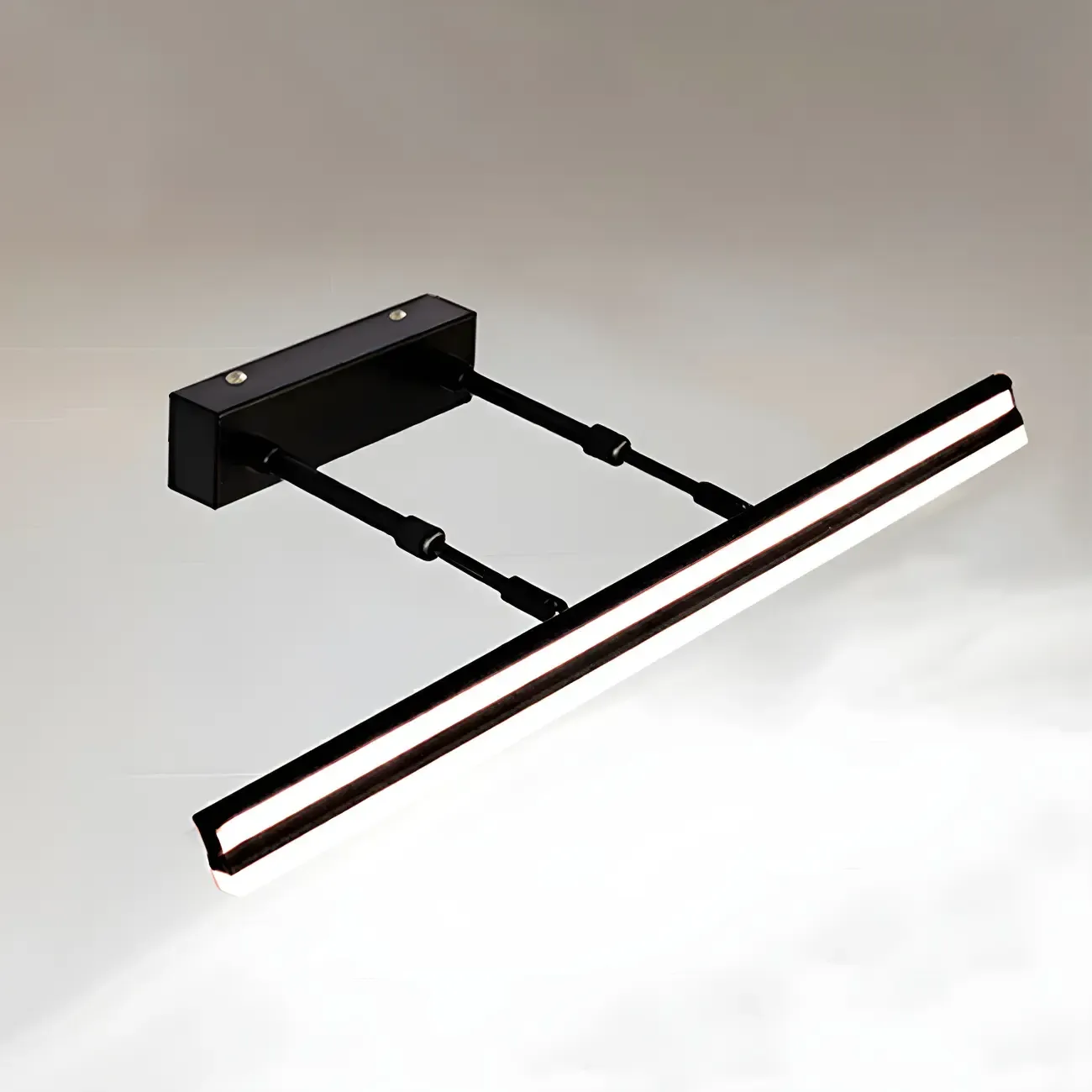 Modern Metal Black Linear LED Vanity Light for Bathroom Makeup Image - 27