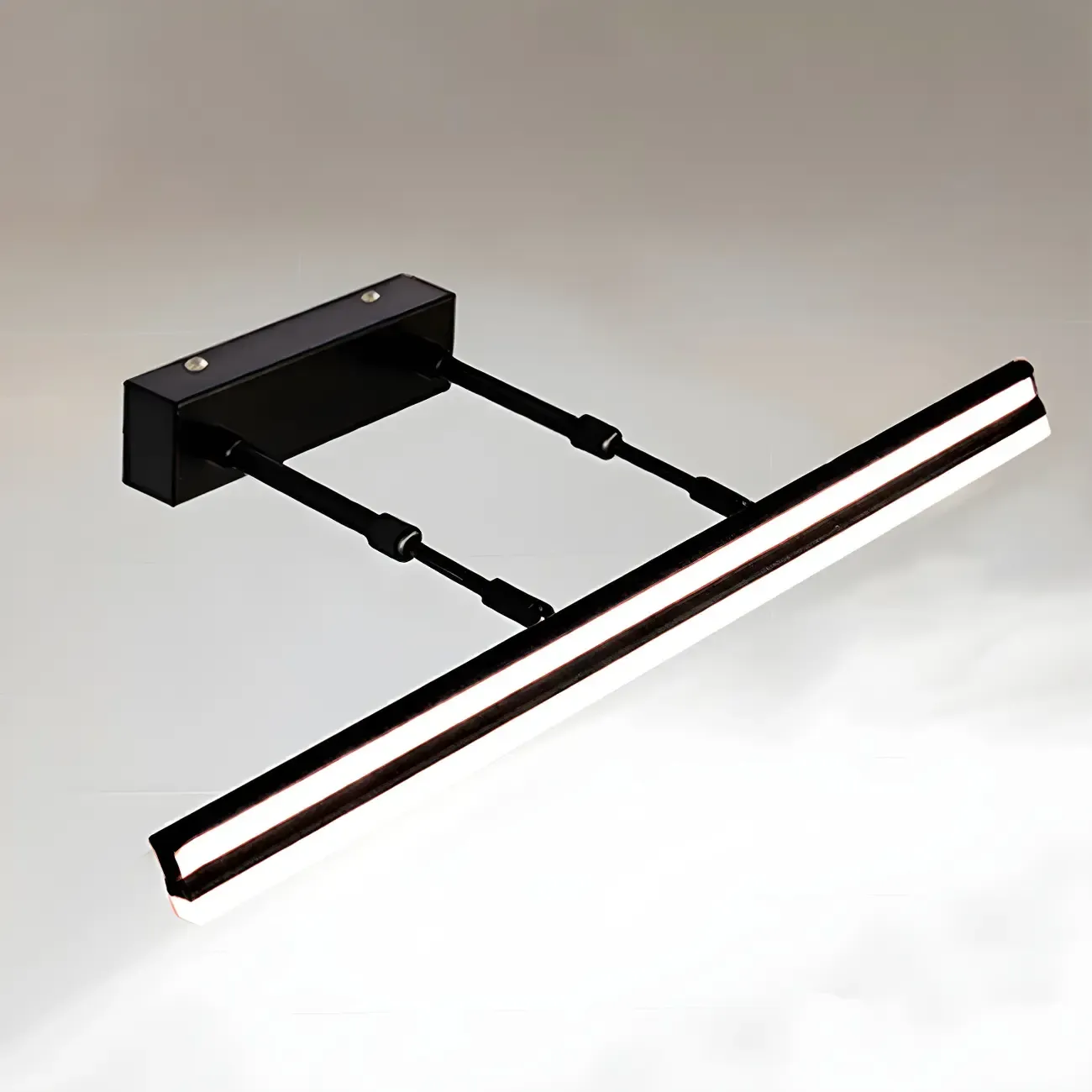 Modern Metal Black Linear LED Vanity Light for Bathroom Makeup Image - 31