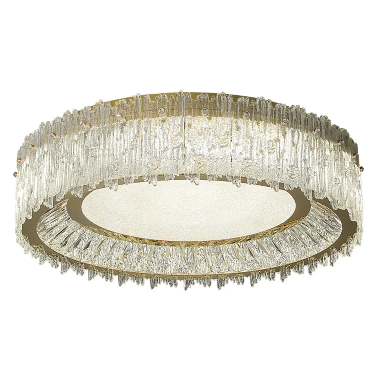 Modern LED Flush Mount Ceiling Light for Residential Spaces Image - 5 | homeyfad