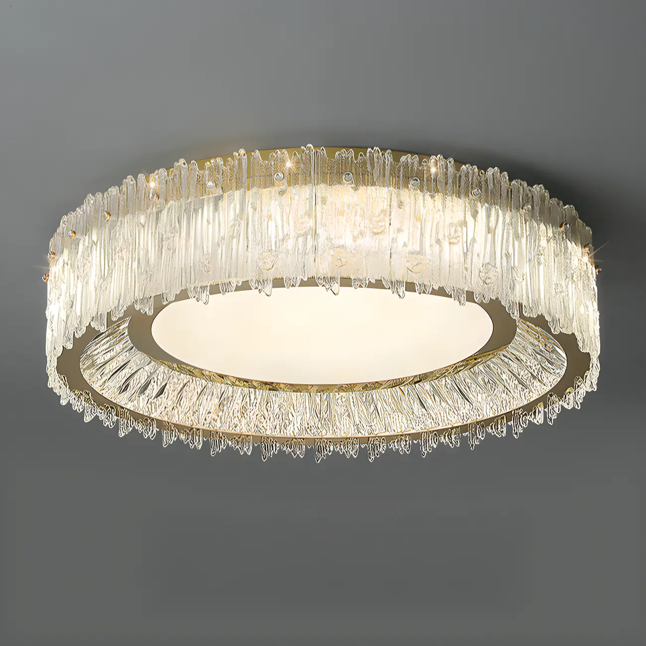 Modern LED Flush Mount Ceiling Light for Residential Spaces Image - 11 | homeyfad