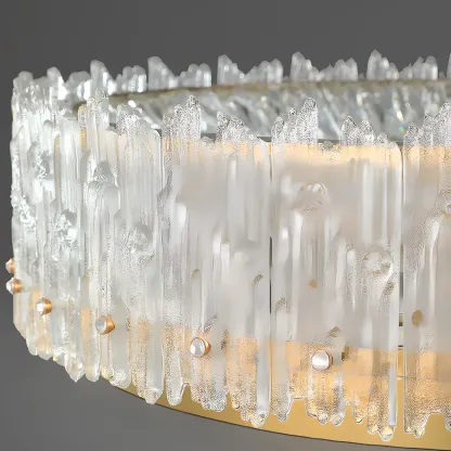 Modern LED Flush Mount Ceiling Light for Residential Spaces Image - 13