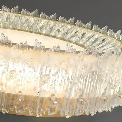 Modern LED Flush Mount Ceiling Light for Residential Spaces Image - 15