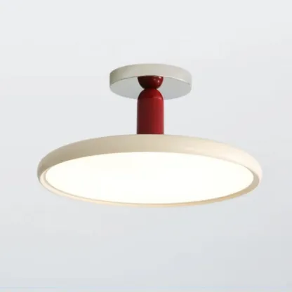 1" Dimmable LED Semi Flush Ceiling Light for Residential Use