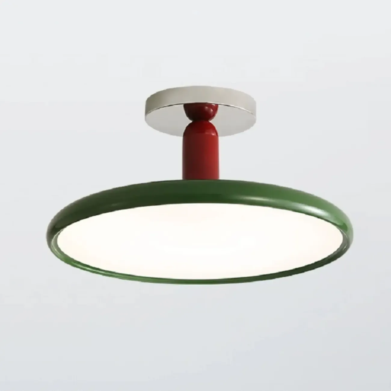 1" Dimmable LED Semi Flush Ceiling Light for Residential Use