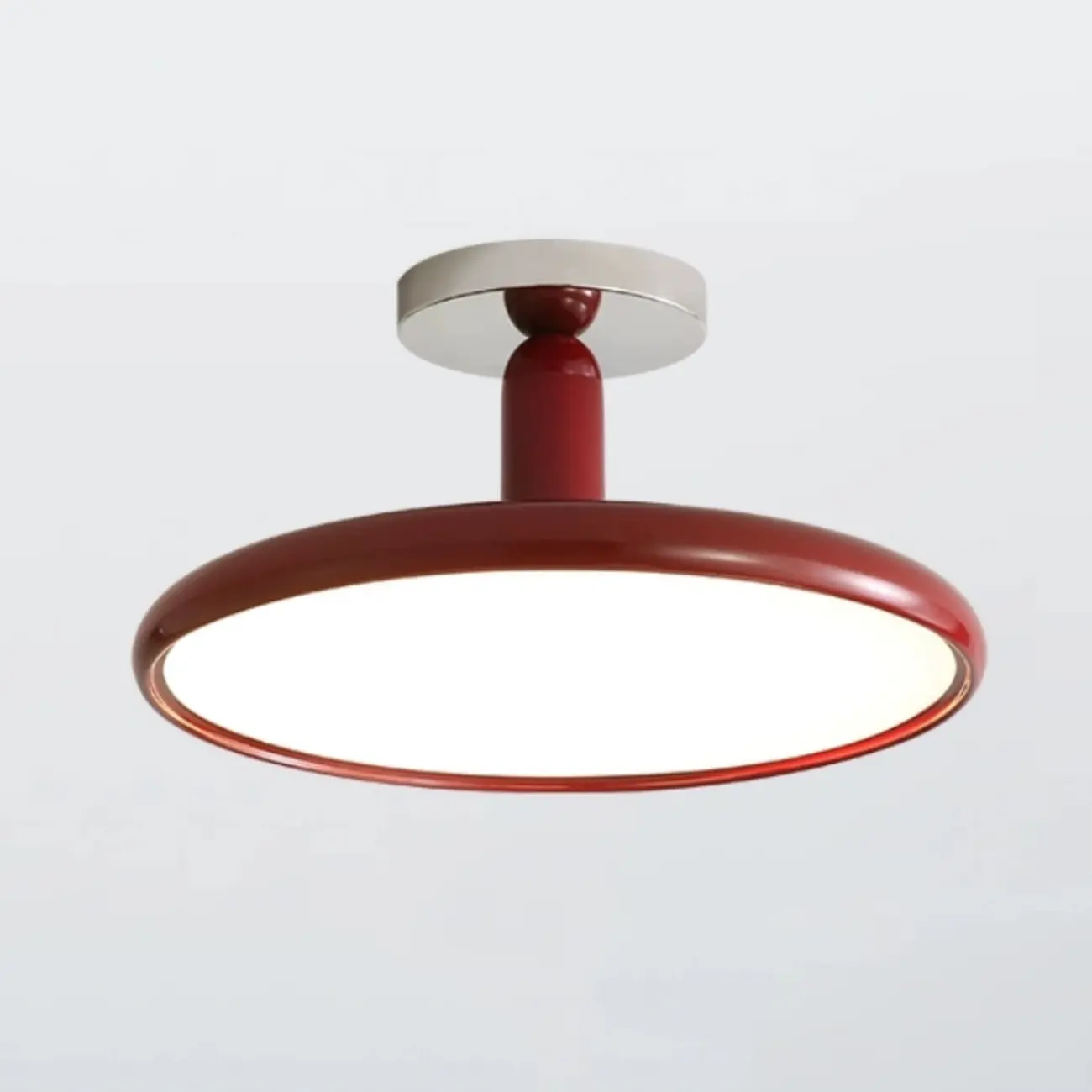 1" Dimmable LED Semi Flush Ceiling Light for Residential Use | homeyfad