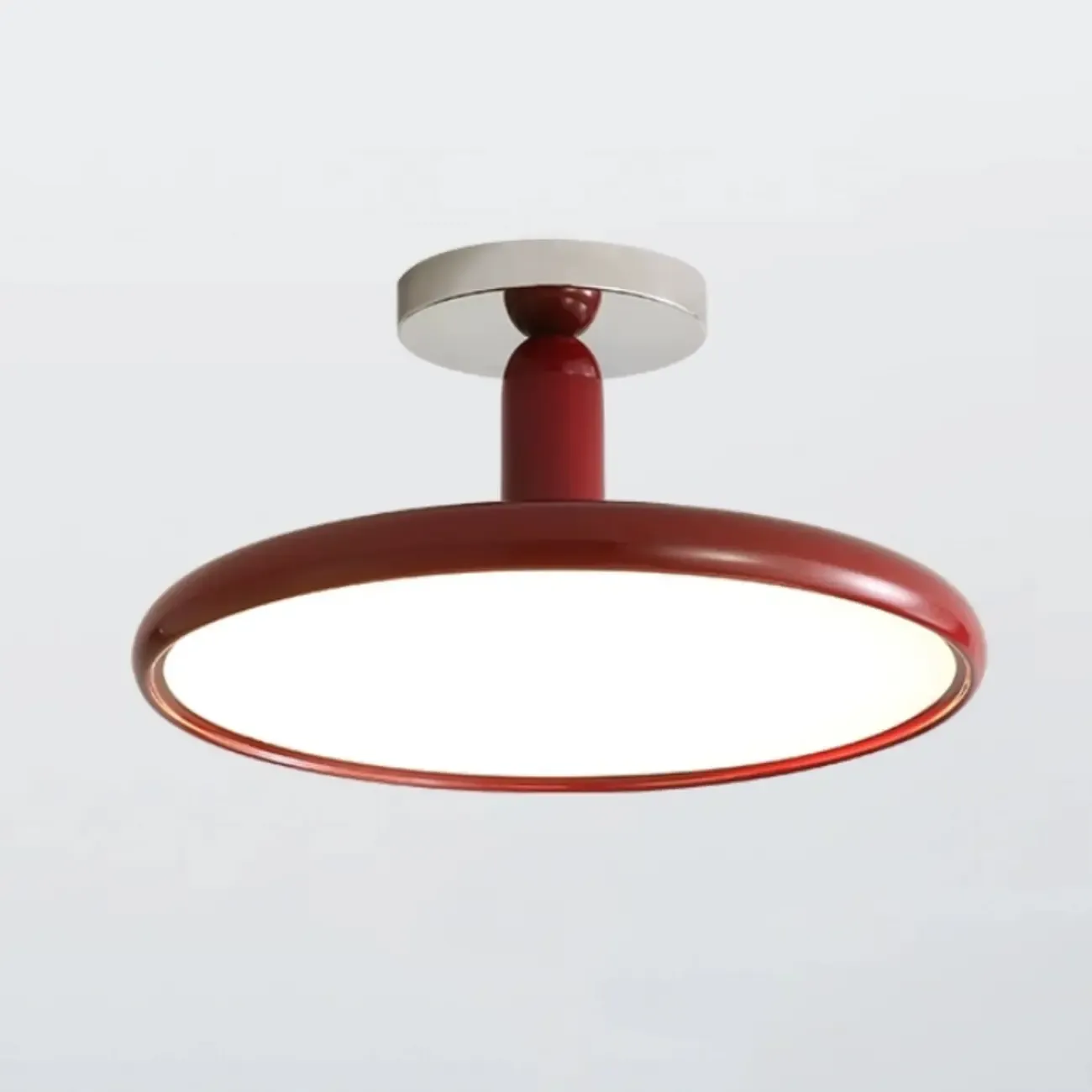 1" Dimmable LED Semi Flush Ceiling Light for Residential Use